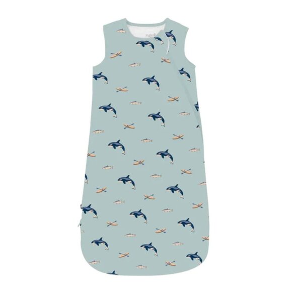 Kyte Baby Bamboo 1.0 TOG Sleep Bag Swaddle Wearable Blanket Coastline Medium - Picture 1 of 3